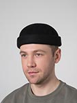 Шапка HAMMABURG арт. 8820107 DOCKER TEFLON (черный)